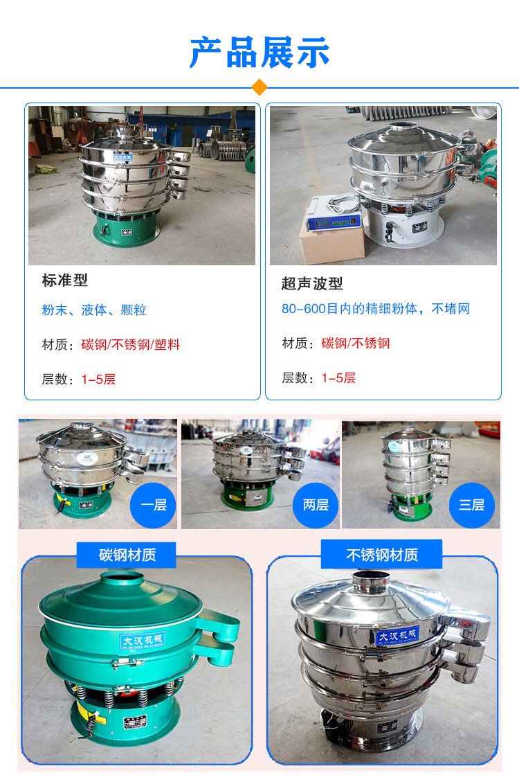 振動篩分機(jī)展示